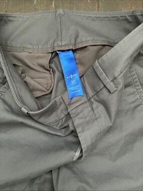 Kit and Ace Men's grey commuter bike hike pants 30